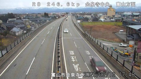 国道８号 金泉寺