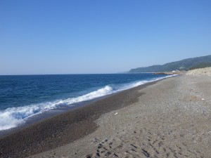 糸魚川海水浴場（ヒスイ海岸）