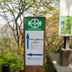 天険 親不知での案内板