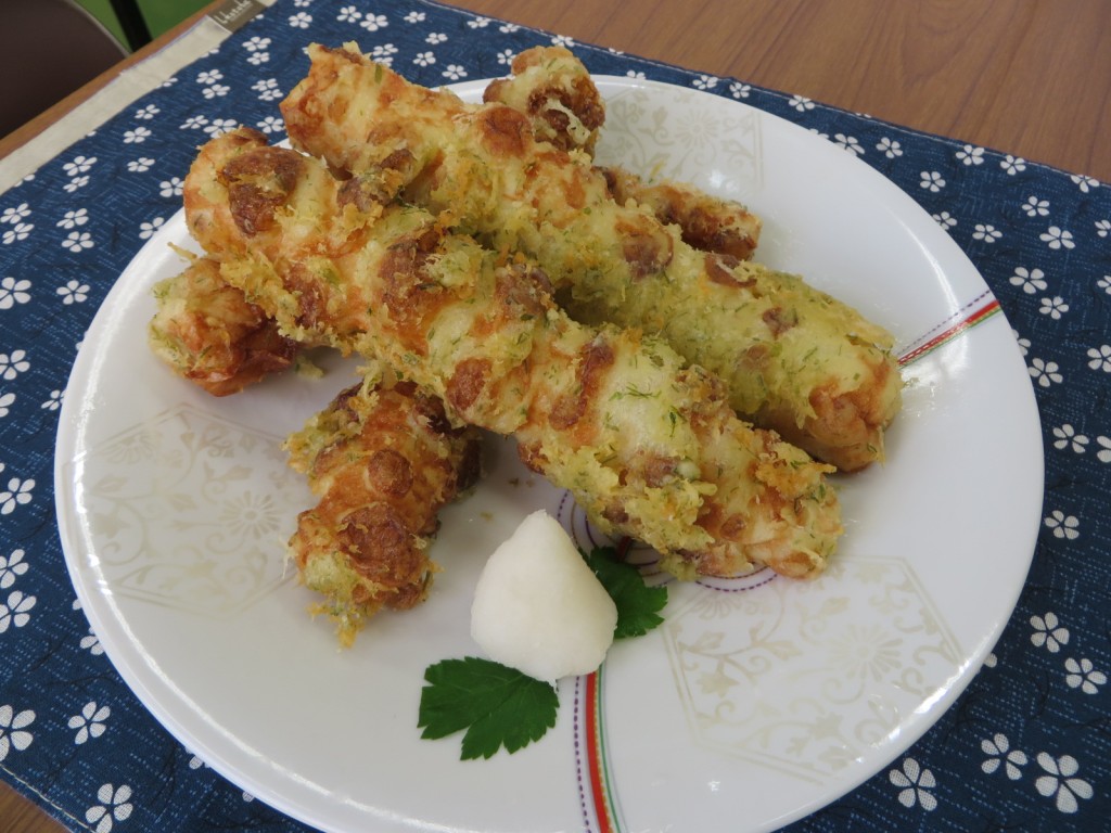 ちくわの磯辺揚げ