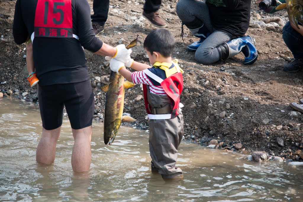 田海川鮭まつり