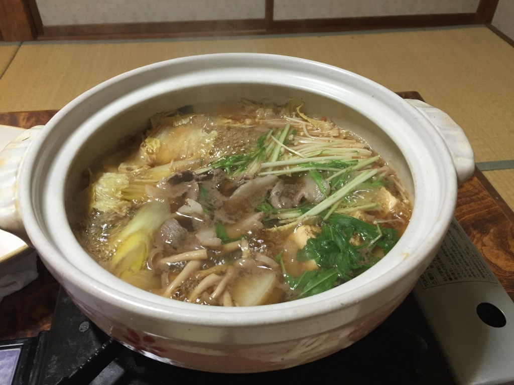 シシ鍋（by 対岳荘）