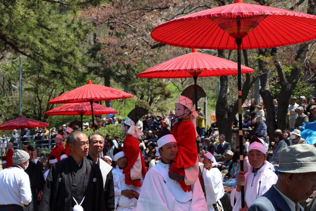 能生白山神社春季大祭